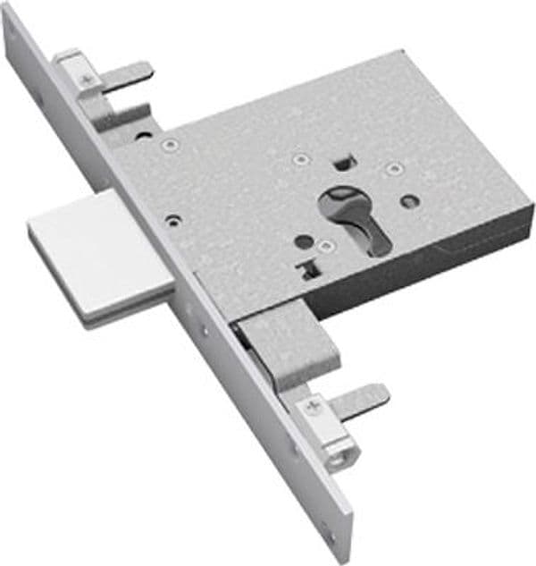 Serratura Metallo Infilare 2053 Securemme B.q Zinc F.mm 25 F.sagom 8211732 - 2