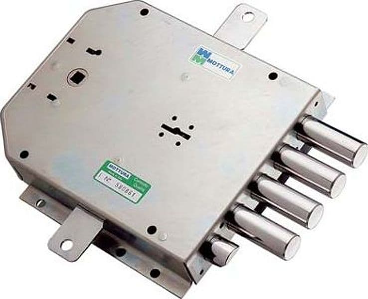 Serratura Metallo Applicare 50555 Mottura Dm M4 Tripl con Scr Ip.mm 8214425 - 2