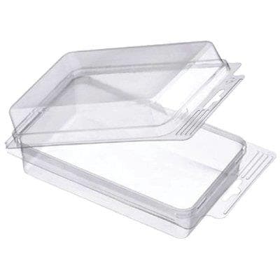 Bivalva Rigida PVC Trasparente 110 x 50 mm H 20 mm 50 Pezzi - 2