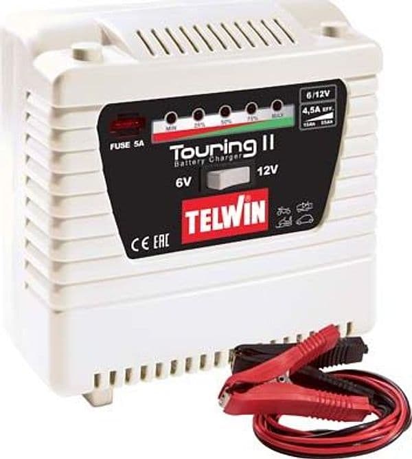 Caricabatteria Touring 11 Telwin Volt 6 x 12 Ah 1525 a 3055 - 2