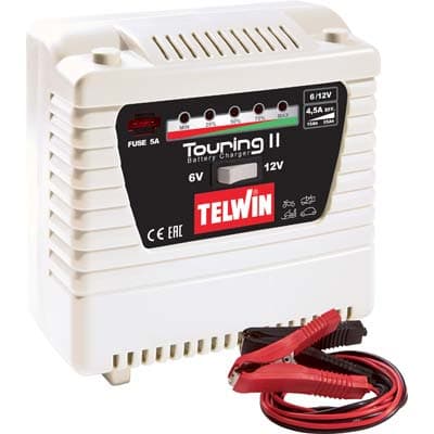 Caricabatteria Touring 11 Telwin Volt 6 x 12 Ah 1525 a 3055 - 2