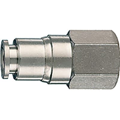 Raccordo Dritto Auto Filetto Femmina Ac 50 a F Ani 8 mm x ¼ F 10 Pezzi - 2
