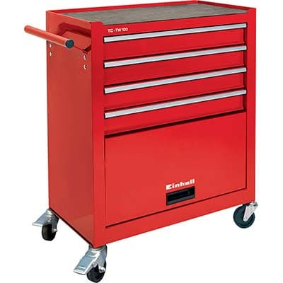 Mobile Portautensili su Ruote Tctw 100 Einhell 5 Cassetti Cm 69.5X33 H.cm - 2