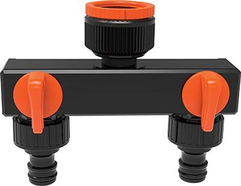 Presa a Rubinetto con 2 Innesti Rapidi Stars 3/4 Self 1 F 2 Pezzi - 2