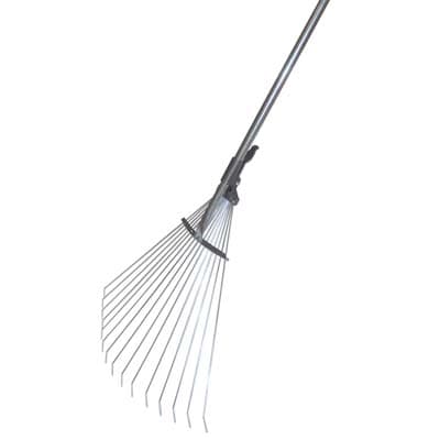 Scopa Giardino a Ventaglio Velox Stars Acciaio Zinc H 151 cm 6 Pezzi - 2