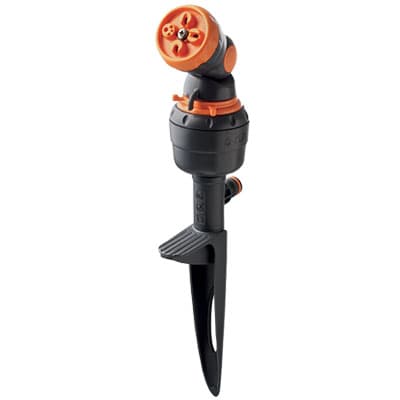 Irrigatore a Settori 4 Jet Lift su Puntale Gf Plastica Innesto Rapido - 2