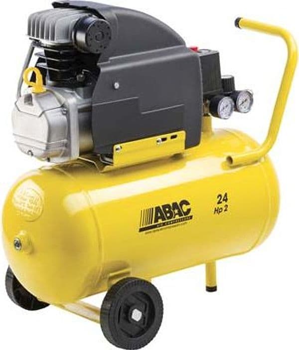 Compressore Ac Coassiale Pole Position B20 Abac Lubrificato Lt 24 HP 2 - 2