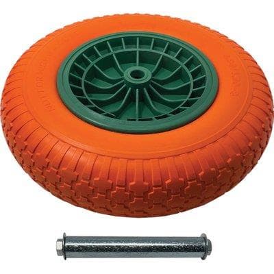 Ruota Pu Antiforo Carriola Garden Bigtwo Primula 4.00X8 Disco Pp Asse Mm - 2