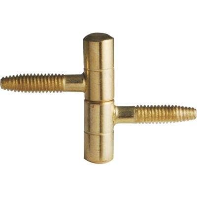 Cerniera Tipo Anuba Acciaio Ottonato 14 mm 25 Pezzi - 2