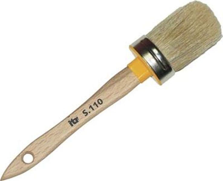 Pennello Ovalino M.legno 110 Itr Setola Bionda N°xmm 6X44 12 Pezzi - 2