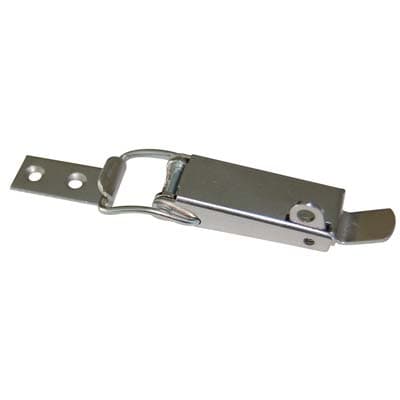 Chiusura a Leva Portalucchetto Nichelato 102 x 23 mm 15 Pezzi - 2