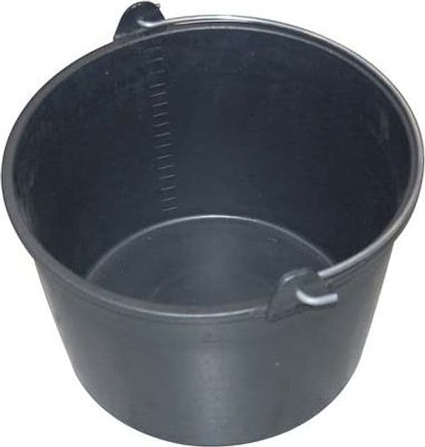 Secchio Agricolo Vendemmia Stefanplast Ppl Acciaio Nero 16 L 5 Pezzi - 2