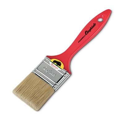 Pennellessa Manico Plastica 529 Cinghiale Setola Bionda 40 x 46 mm 12 Pezzi - 2