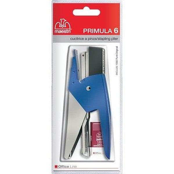 Cucitrice a Pinza Primula 6 Roma Verniciata con Punti Omaggio – Ro-ma