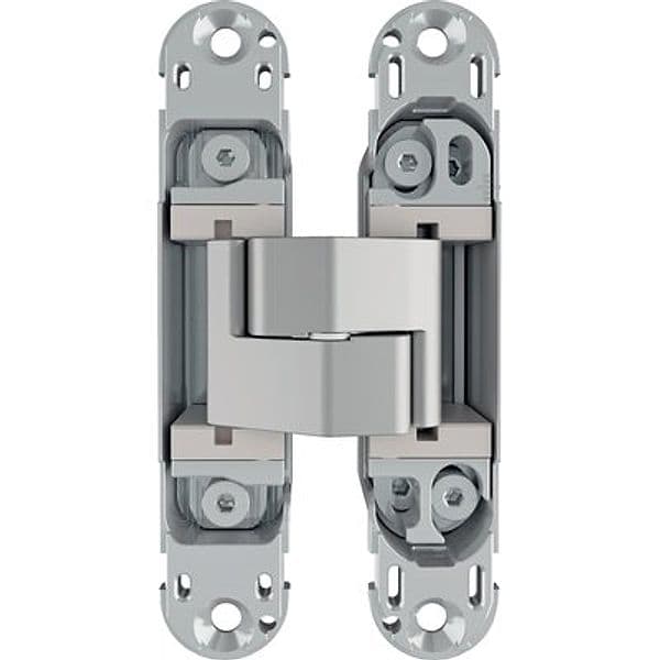 Cerniere Ovali Invisibili Eclipse 3.2 Agb Acciaio Nichelato Mm 114X22,8 - 2