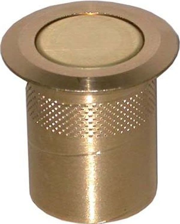 Pozzetto a Molla per Asta Cremonese Ottone Lucido 14 mm 10 Pezzi - 2