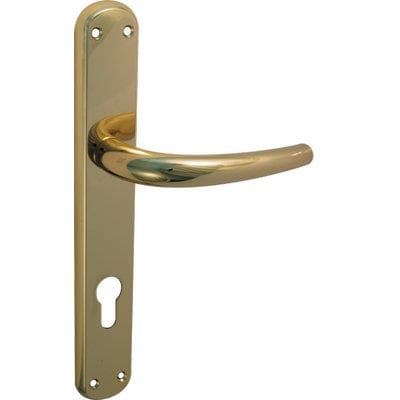 Maniglia Torino Ottone Foro Sagomato Q8 Int 90 mm 2 Pezzi - 2