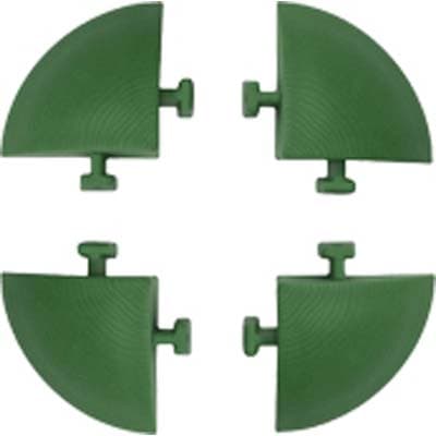 Angolare per Piastrella Autobloccante Pp Verde H 5 x 5 cm 2,5 cm 4 Pezzi - 2