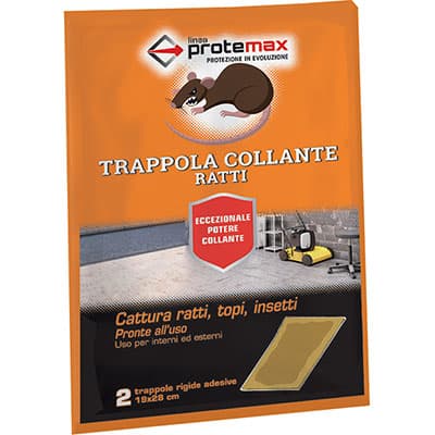 Trappola Topi Adesiva Protemax 30 x 20 cm 2 Pezzi - 2