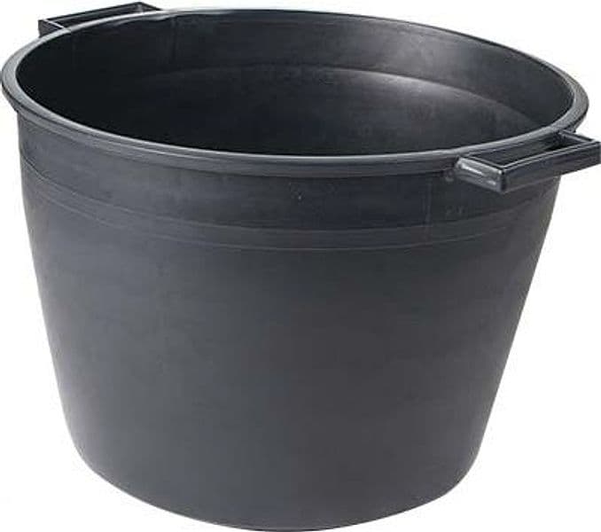 Cassa Porta Macerie Ics Fondo Tondo Pe Nero H. Litri 40 47 cm 33 cm 5 Pezzi - 2
