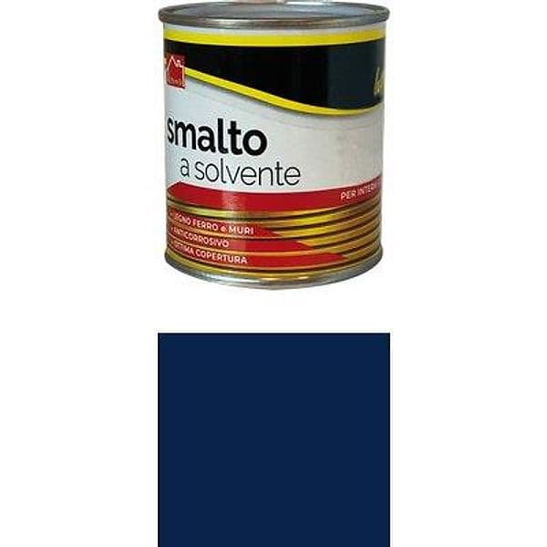 Smalto a Solvente Hand Blu 750 ml 6 Pezzi