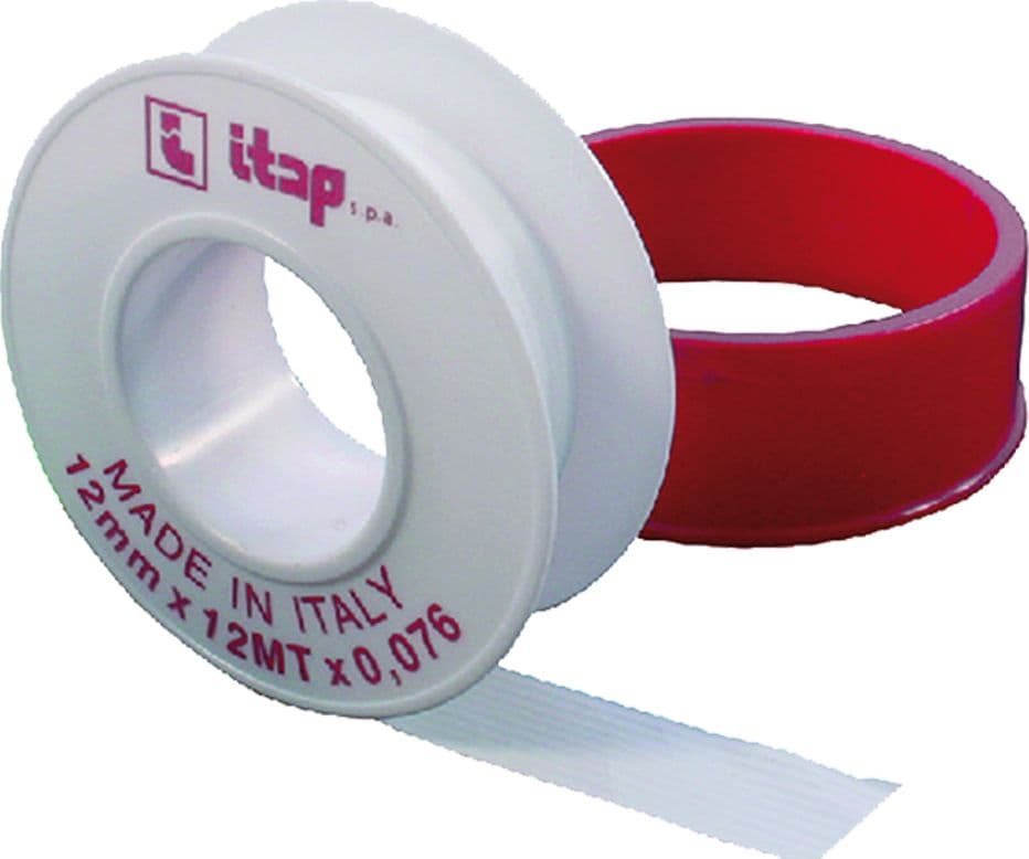 Nastro Teflon Extra 1/2 X (cf 10 Rt.) Itap 12 Mt - 2