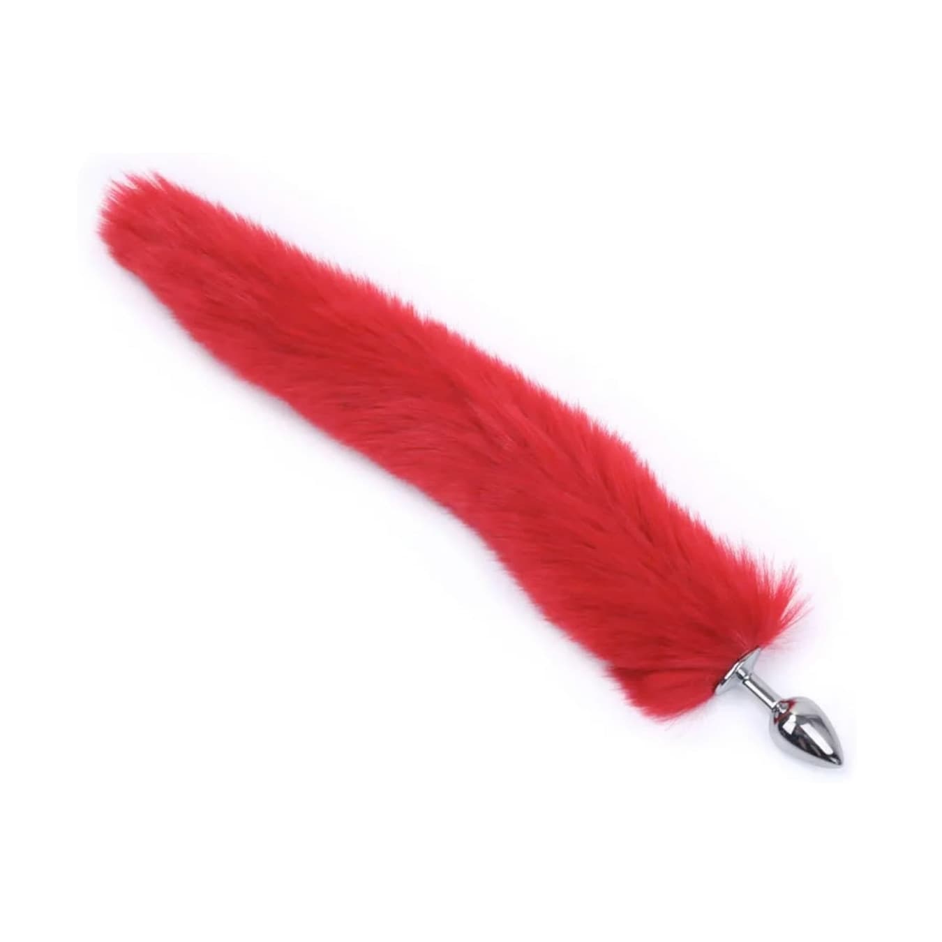 Butt Plug Anale In Metallo Con Coda Volpe Dilatatore Ano Per Donna E Uomo SexToy - 16