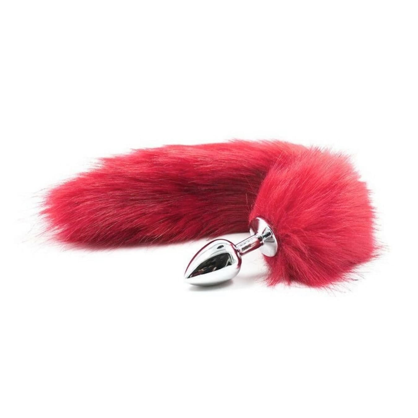 Butt Plug Anale In Metallo Con Coda Volpe Dilatatore Ano Per Donna E Uomo SexToy - 20