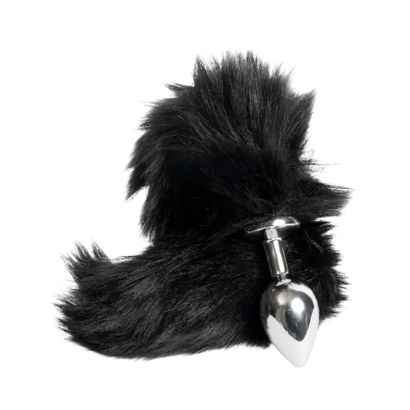 Butt Plug Anale In Metallo Con Coda Volpe Dilatatore Ano Per Donna E Uomo SexToy - 6