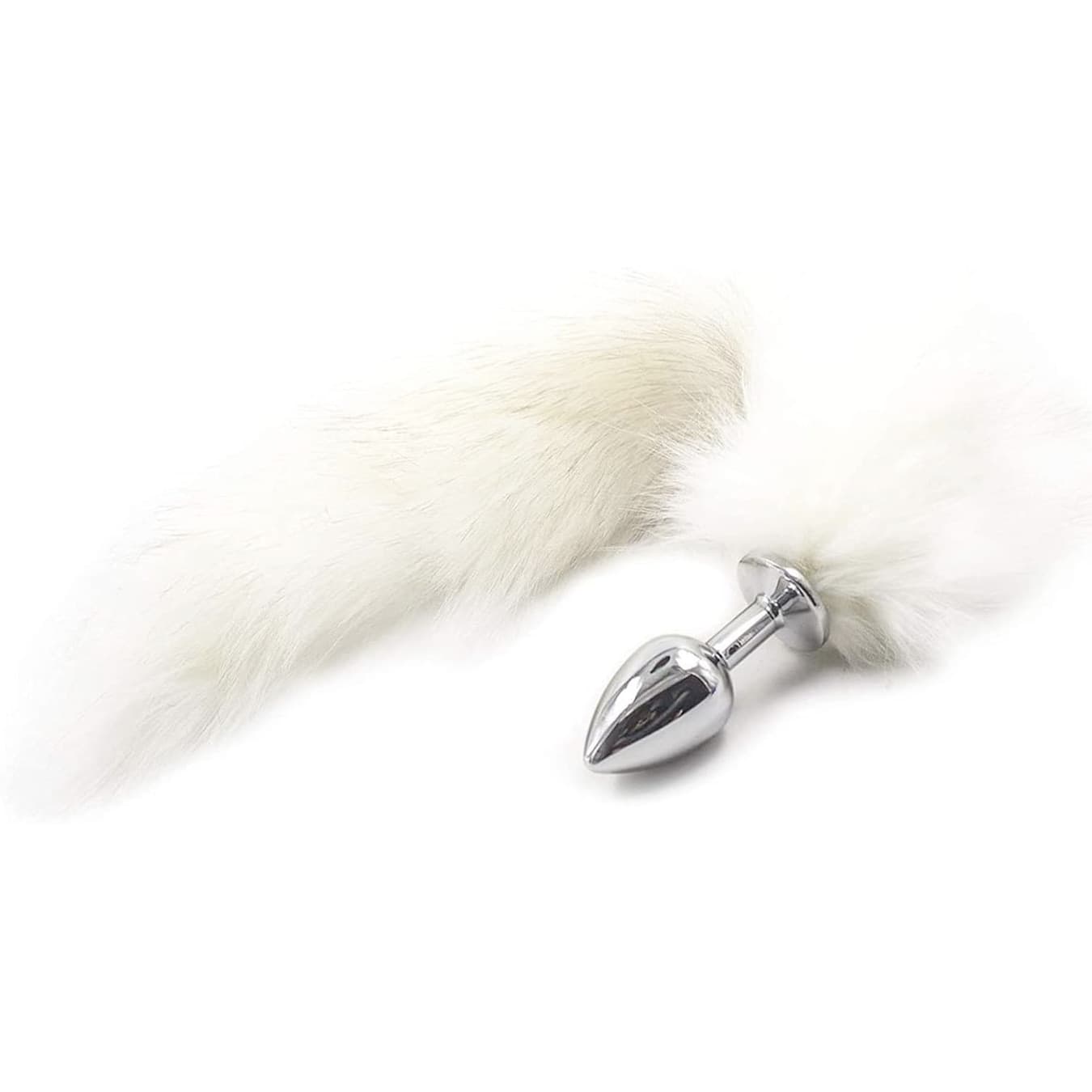 Butt Plug Anale In Metallo Con Coda Volpe Dilatatore Ano Per Donna E Uomo SexToy - 9