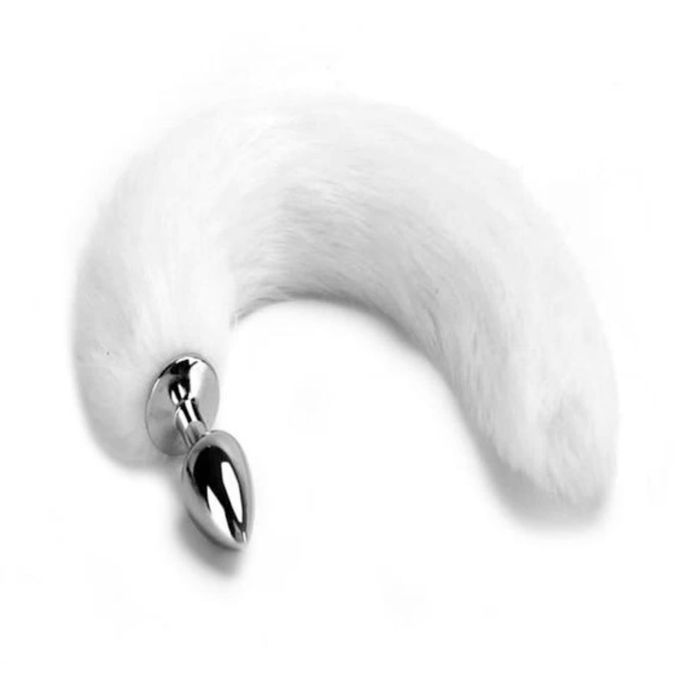 Butt Plug Anale In Metallo Con Coda Volpe Dilatatore Ano Per Donna E Uomo SexToy - 11