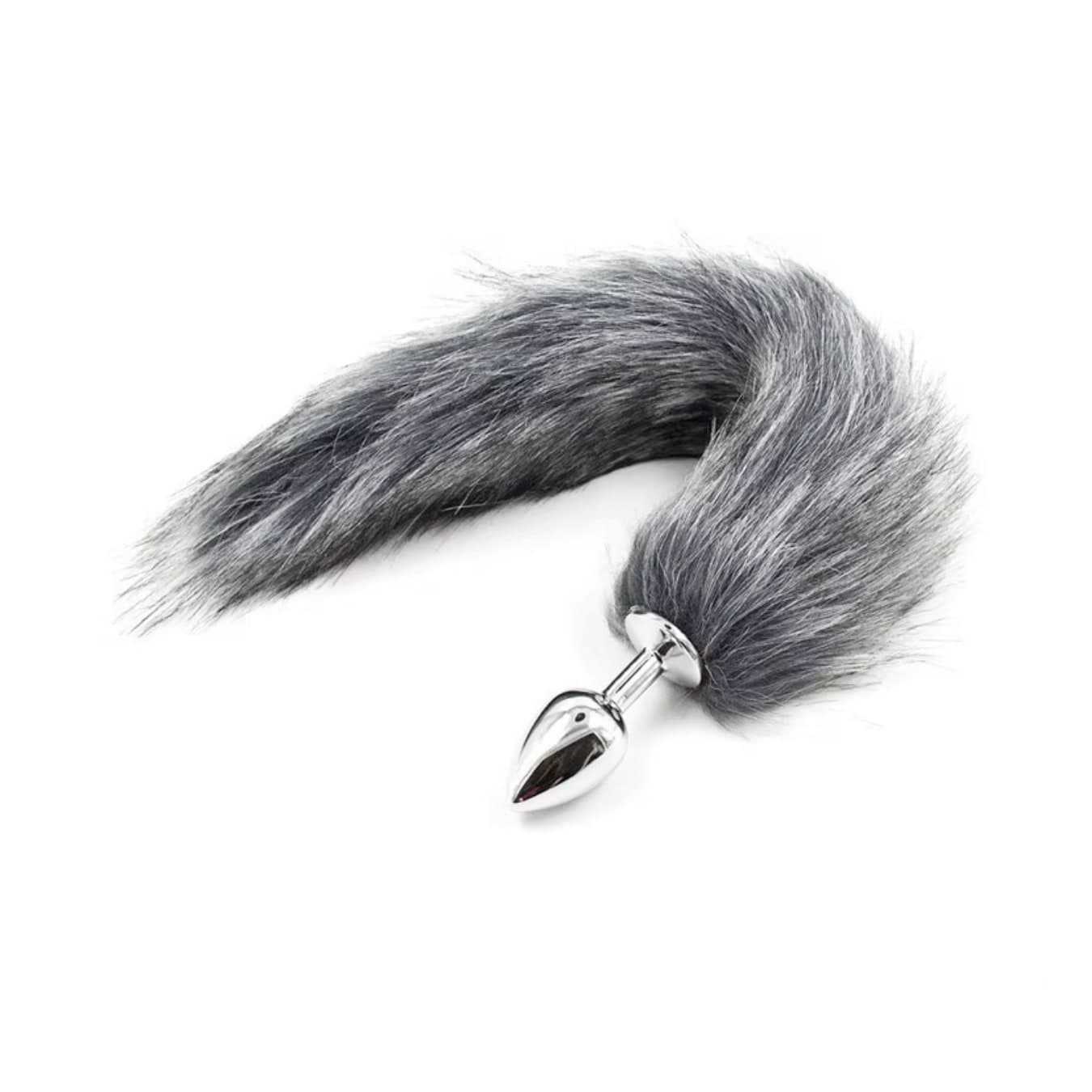 Butt Plug Anale In Metallo Con Coda Volpe Dilatatore Ano Per Donna E Uomo SexToy - 26