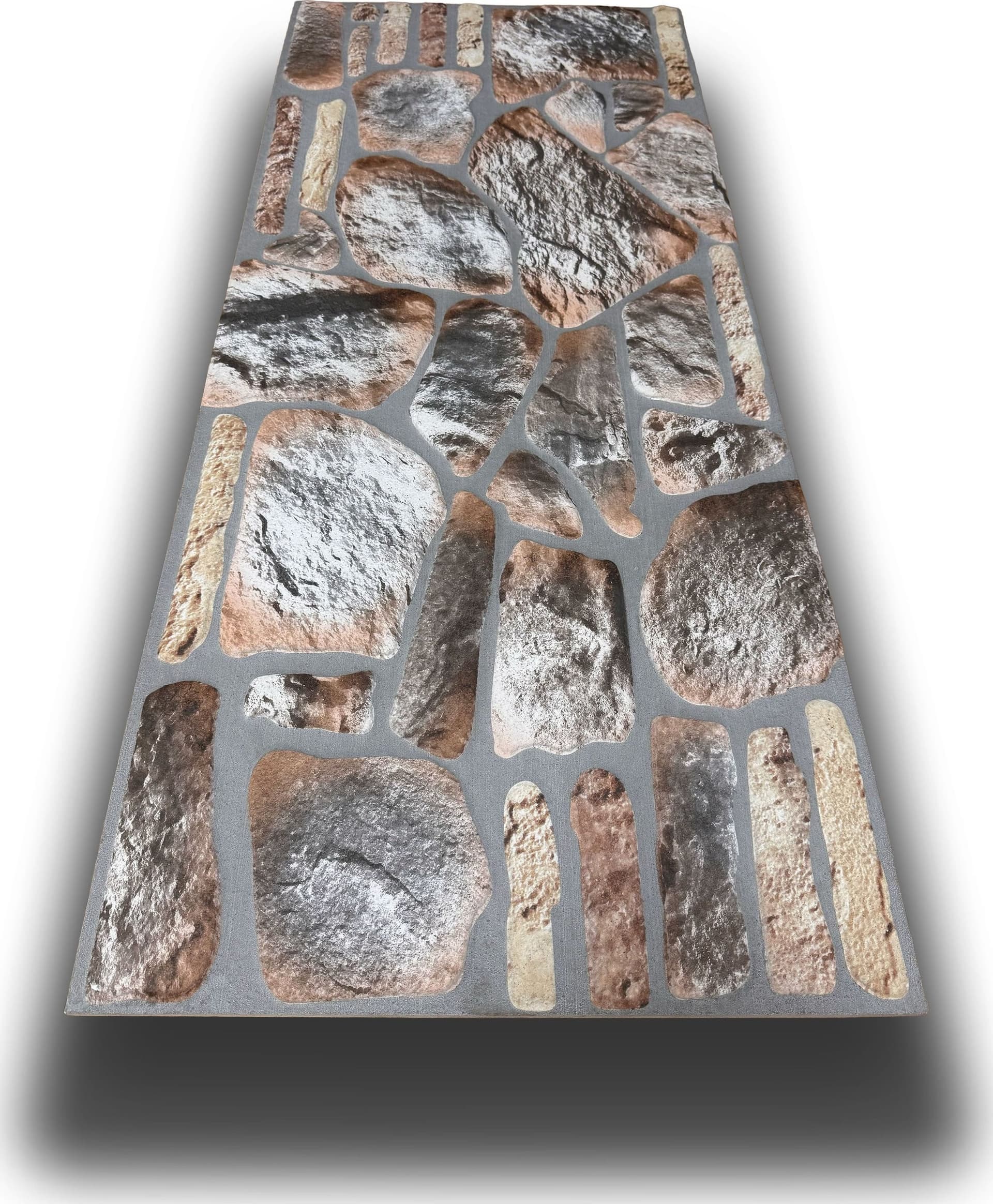 CAPPOTTO esterno - interno isolante in STYROFOAM 3D (120x50cm) con resine e malta Pietra Patinata in Pannelli a muro 3D Eternal Parquet - Ariano Irpino, commercioVirtuoso.it