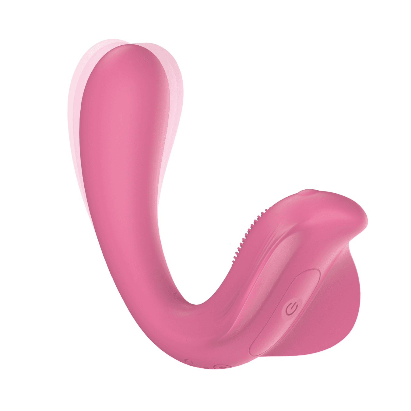 Vibratore a U clitoride e punto G con controllo tramite app in morbido silicone - 16