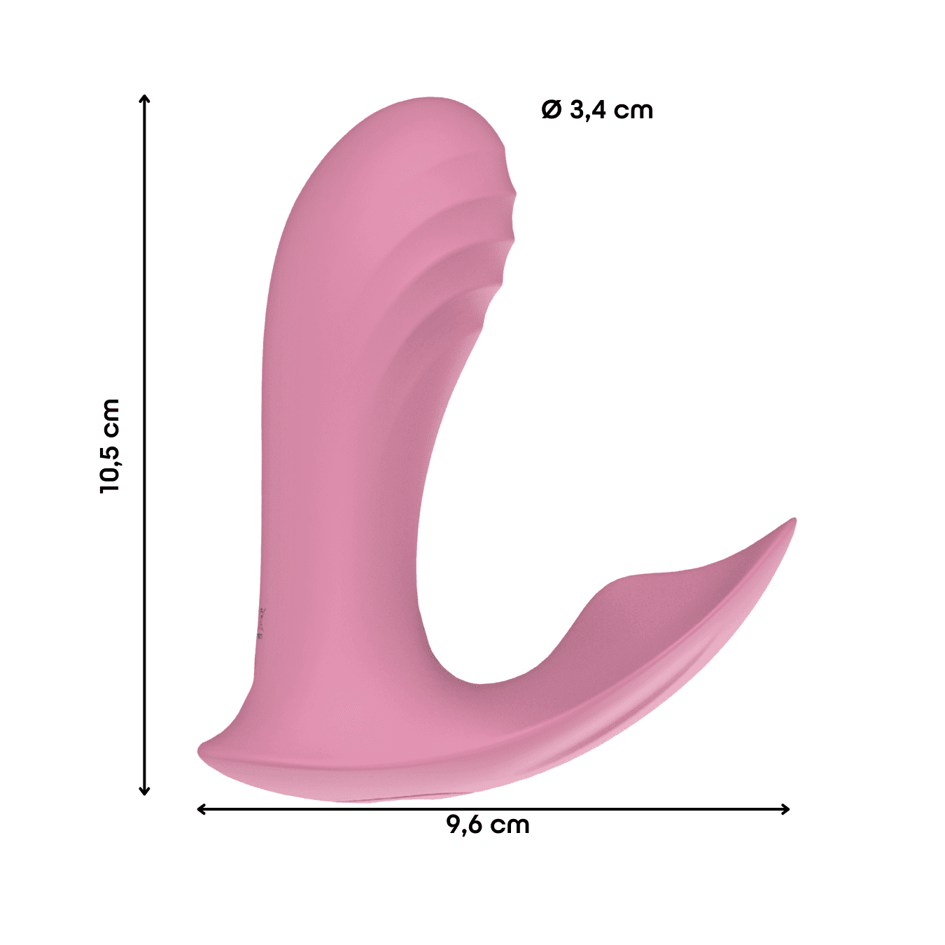 Vibratore Indossabile Punto G e Clitoride controllo con App 9 Vibrazioni Sex Toy - 13
