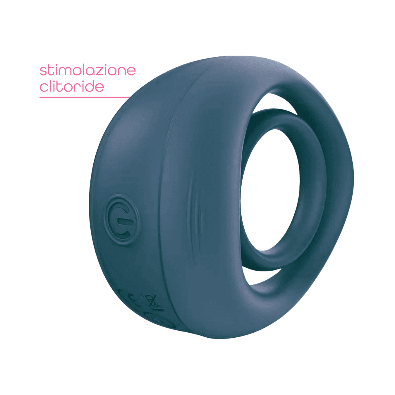 Anello Fallico Vibrante per Pene Stimolatore Clitoride Ritardante in Silicone USB - 13