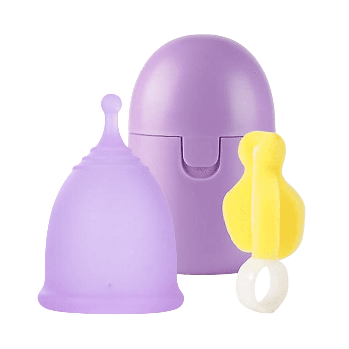 Coppetta Mestruale con Sterilizzatore Portatile in Silicone Medico Riutilizzabile - 12