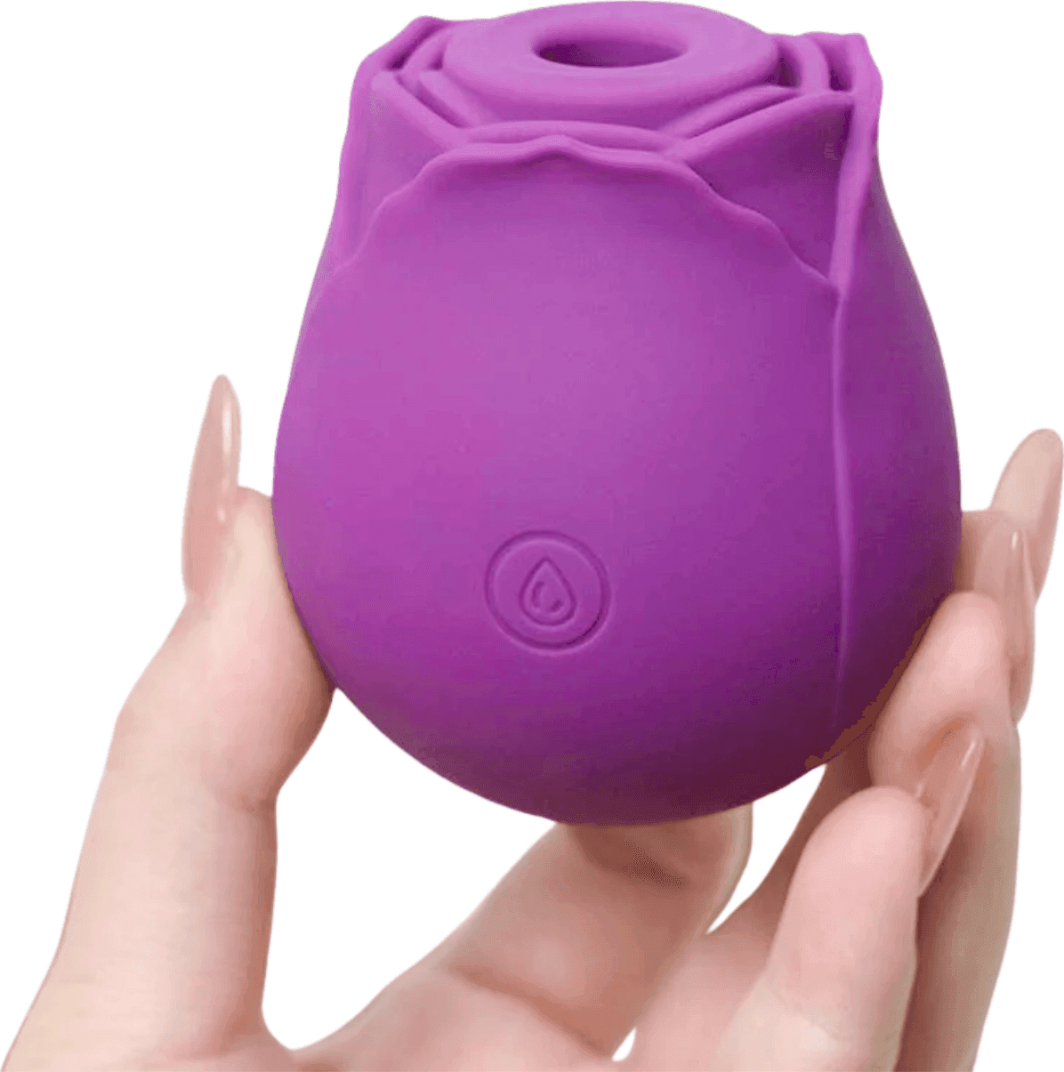 Succhia Clitoride Vibratore a Forma di Rosa Stimolatore con Suzione e Vibrazione - 11
