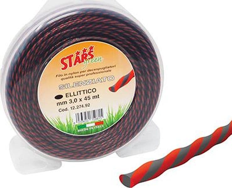 Filo per Decespugliatore Silenziato Stars 38 m 3,5 mm 2 Pezzi