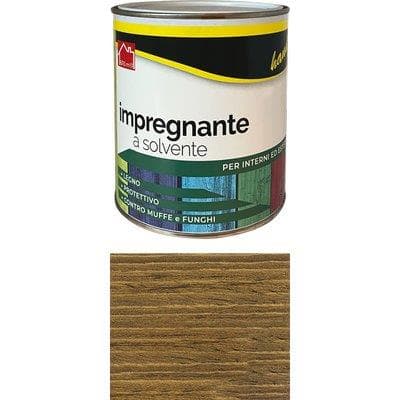 Impregnante a Solvente Hand Noce Scuro 750 ml 6 Pezzi - 2