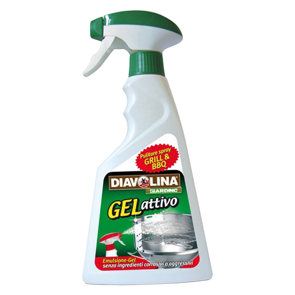Pulitore Grill e Barbecue Diavolina 6 Pezzi 500 ml - 2