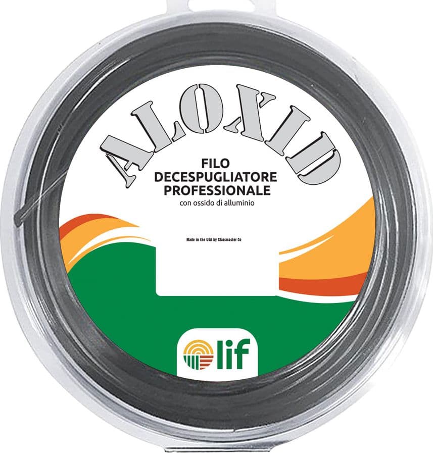 Filo Professionale 6 Rotolo Lif Aloxid in Alluminio 3,3 mm 15 Mt
