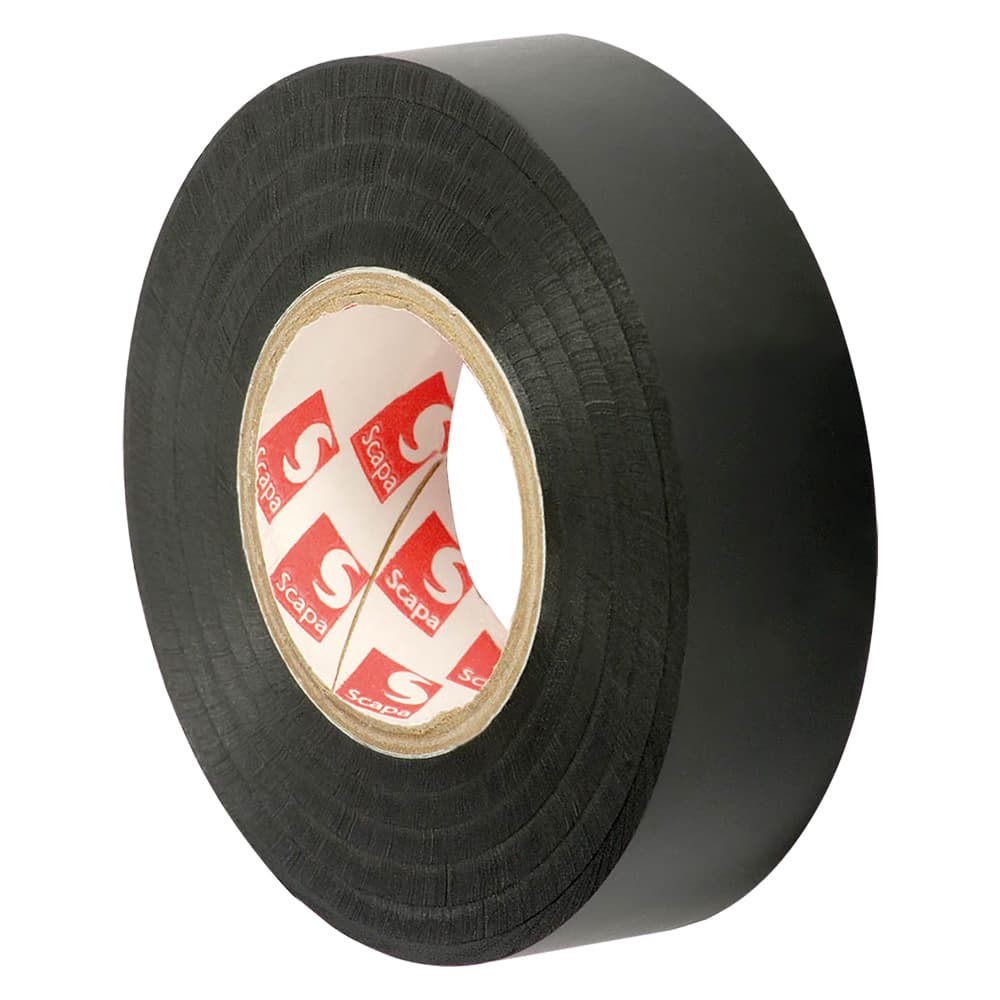 Nastro Isolante Scapa Colore Nero 4 Pezzi 50 x 25 mt - 2