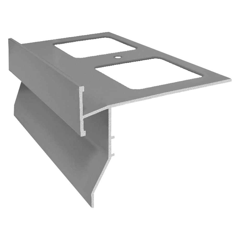 Gocciolatoio per Balconi Terrazze Top Plastica 85 mm Lungh. Bianco 2,6 mt - 2