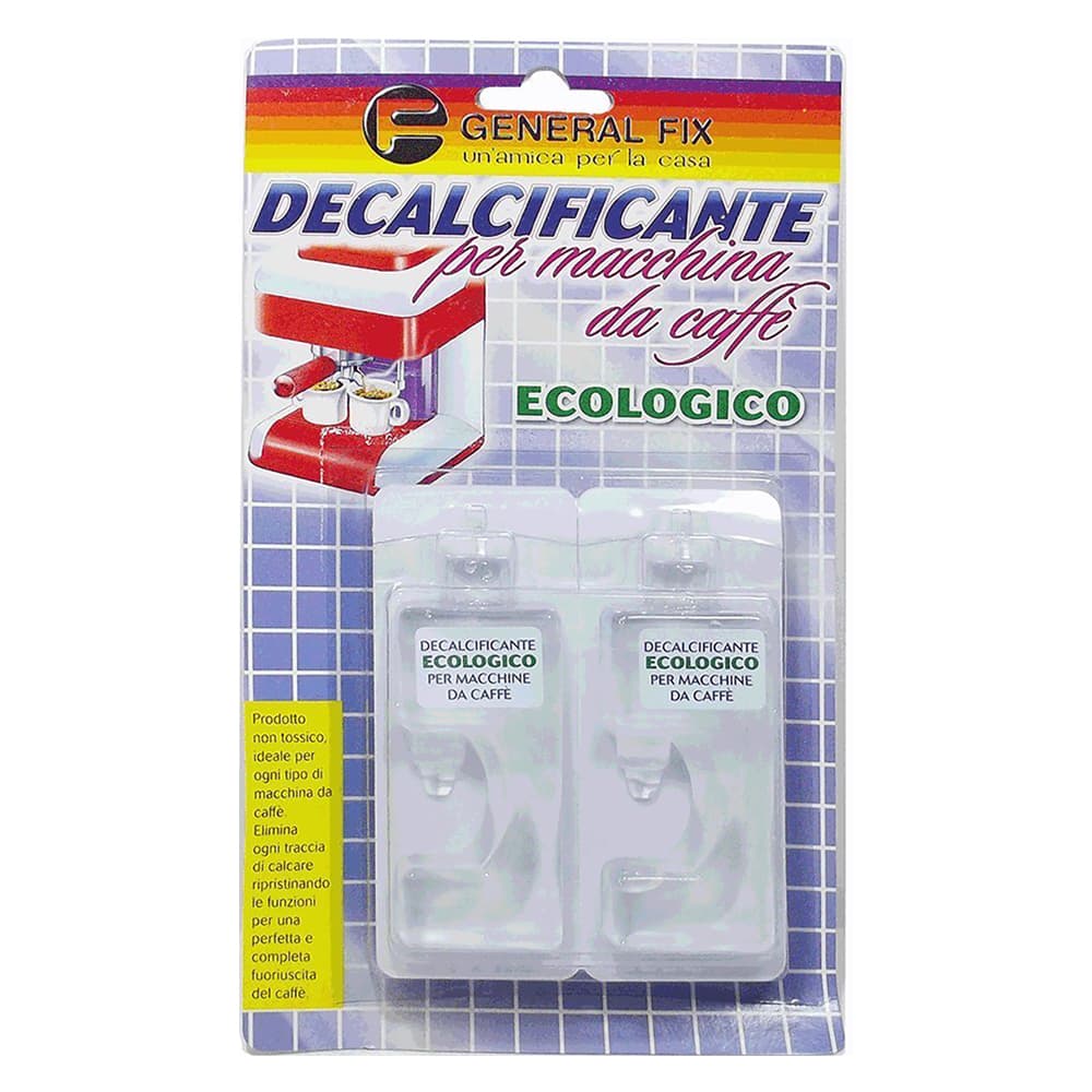 Decalcificante Ecologico Macchine per Caffe' 2FLACONI da General Fix 20 ml - 2