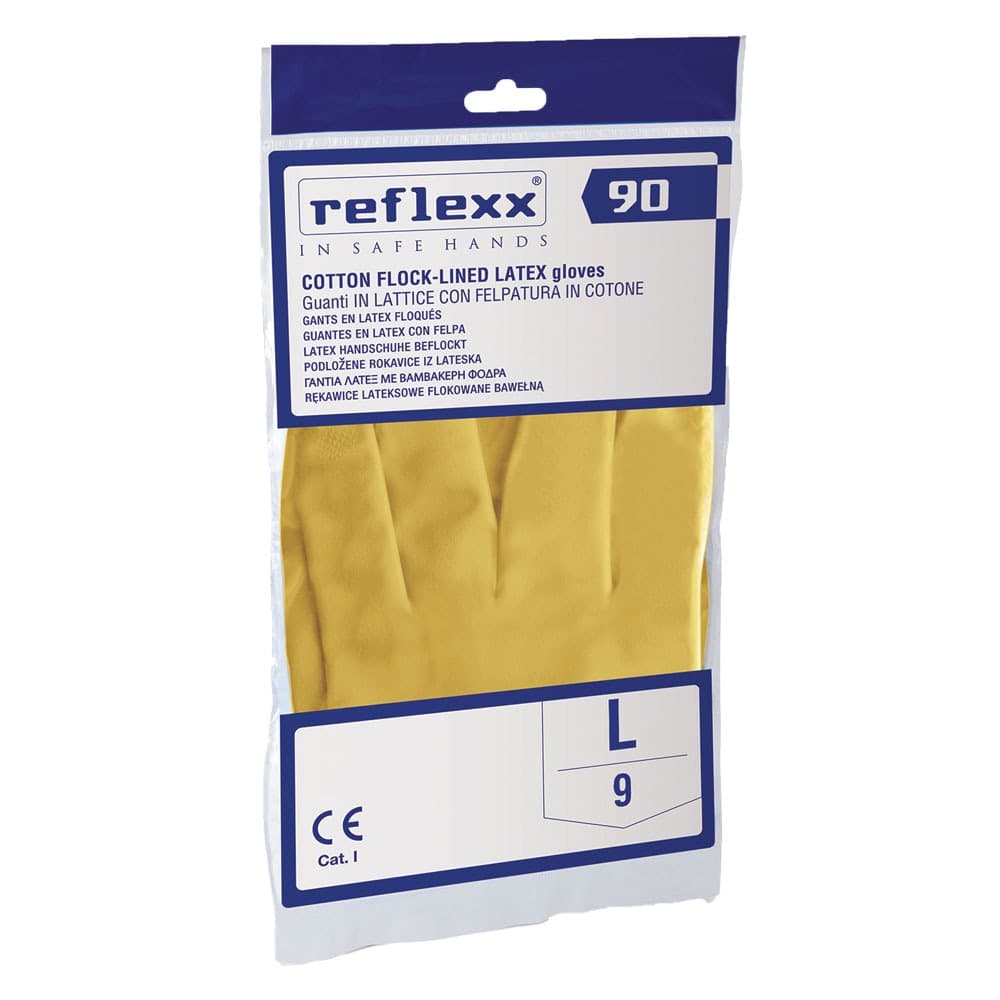 Guanti Lattice Naturale Casalinghi l 10 Coppia Reflexx