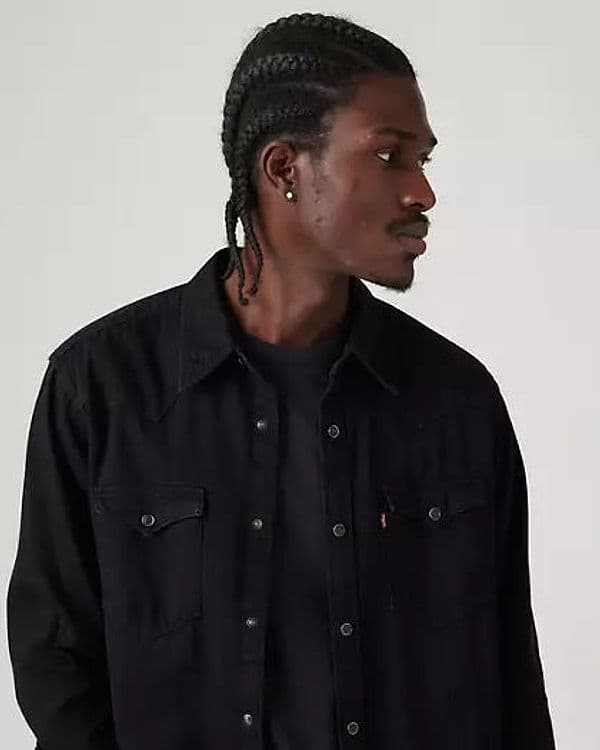 Levi's Camicia uomo denim Western Barstow 857440002 in Camicie casual Broadway Red - Barletta, commercioVirtuoso.it