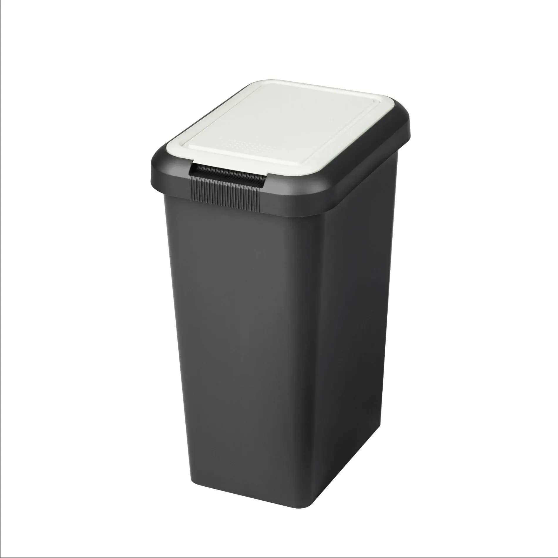 Pattumiera per Raccolta Differenziata Tontarelli 25 Lt 24,7 X 33 X 47,7 cm - 2