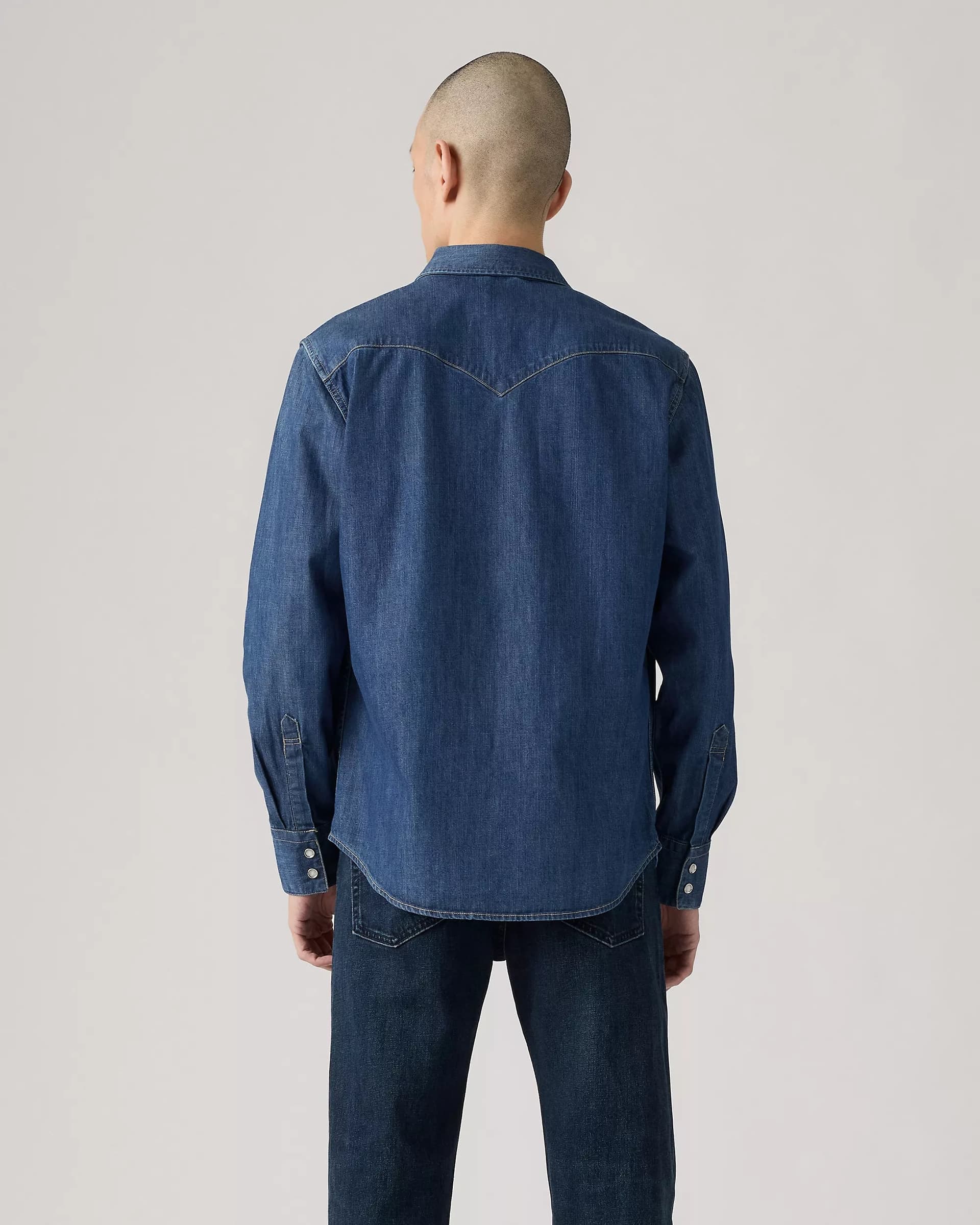 Levi's Camicia uomo denim Standard Western Barstow 857440041 in Camicie casual Broadway Red - Barletta, commercioVirtuoso.it