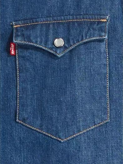 Levi's Camicia uomo denim Standard Western Barstow 857440041 in Camicie casual Broadway Red - Barletta, commercioVirtuoso.it